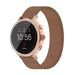 Bracelet élastique Fossil Gen 5e - 42mm (marron)