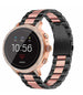 Fossil Gen 5e - 42mm Stahlarmband (Schwarz/Rosa)