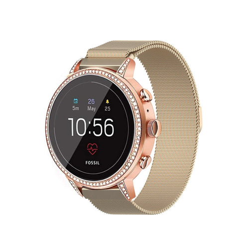 Fossil Gen 4 Venture (HR) Milanese Strap (Champagne)
