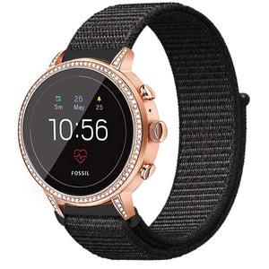 Fossil Gen 4 Venture (HR) Nylon Strap (Black)