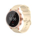 Fossil Gen 4 Venture (HR) Silikonarmband (Beige)