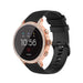 Fossil Gen 5e - 42mm Silikonarmband (Schwarz)