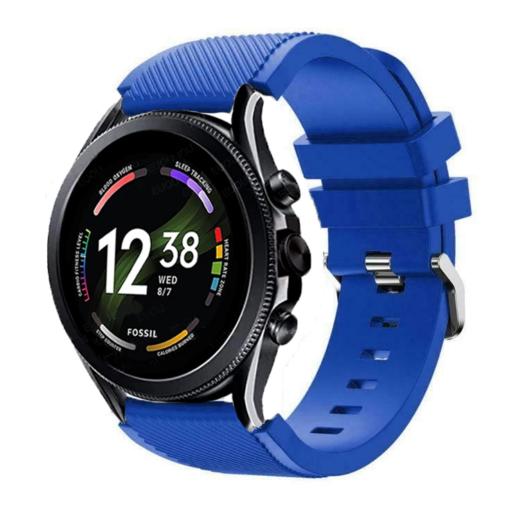 fossil-gen-6-44mm-siliconen-bandje-blauw