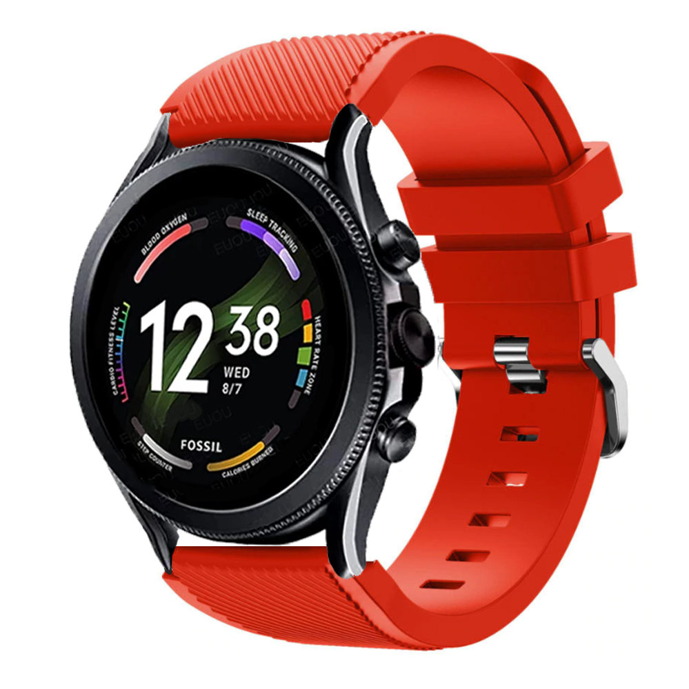 fossil-gen-6-44mm-siliconen-bandje-rood