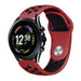 Fossil Gen 6 - 44mm sport band (rood/zwart)
