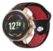 Fossil Gen 6 (42mm) Sport Strap (Black/Red)