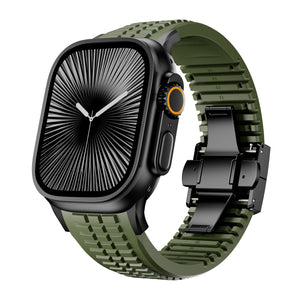 Apple Watch Premium Silicone Strap (Green)