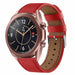 Samsung Galaxy Watch 3 41mm Lederarmband (Rot)