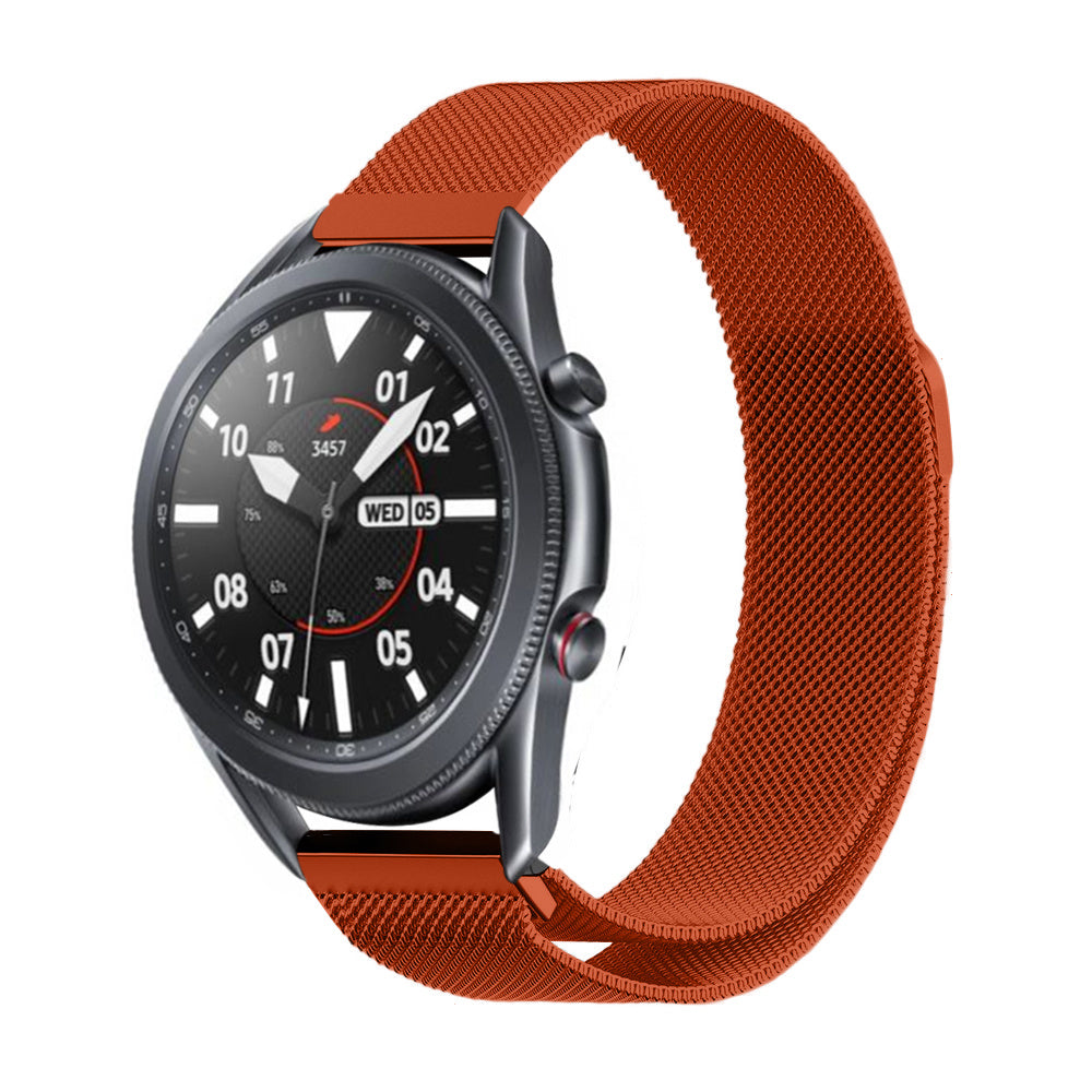 Samsung Galaxy Watch 3 45mm Milanese Strap (Orange)