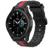 Samsung Galaxy Watch 4 Classic 42mm Silicone Strap Tough (Black/Red)