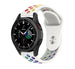 Samsung Galaxy Watch 4 Classic 42mm Sport Strap (White/Rainbow)