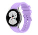 Samsung Galaxy Watch 4 40mm Silicone Strap Perfect Fit (Lilac)