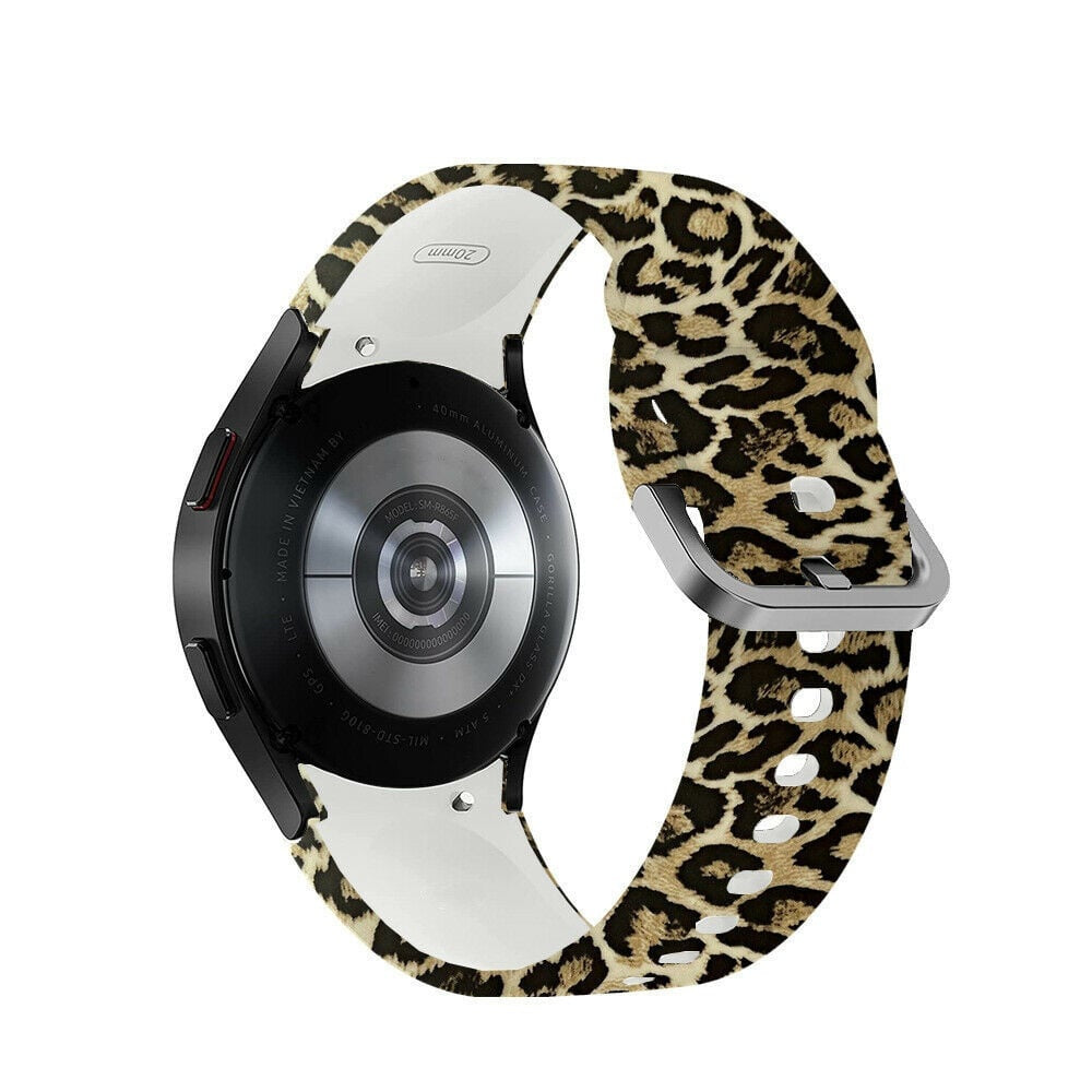 galaxy-watch-4-siliconen-bandje-leopard-1