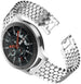 Samsung Galaxy Watch 46mm Stahl-Fischarmband (Silber)