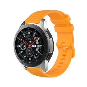 Bracelet silicone Premium Samsung Galaxy Watch 46mm (orange)