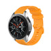 Samsung Galaxy Watch 46mm Premium Silikonarmband (Orange)