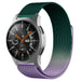 Samsung Galaxy Watch 46mm Milanese Strap (Purple/Green)