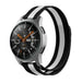 Samsung Galaxy Watch 46mm Milanese-Armband (Schwarz/Weiß)