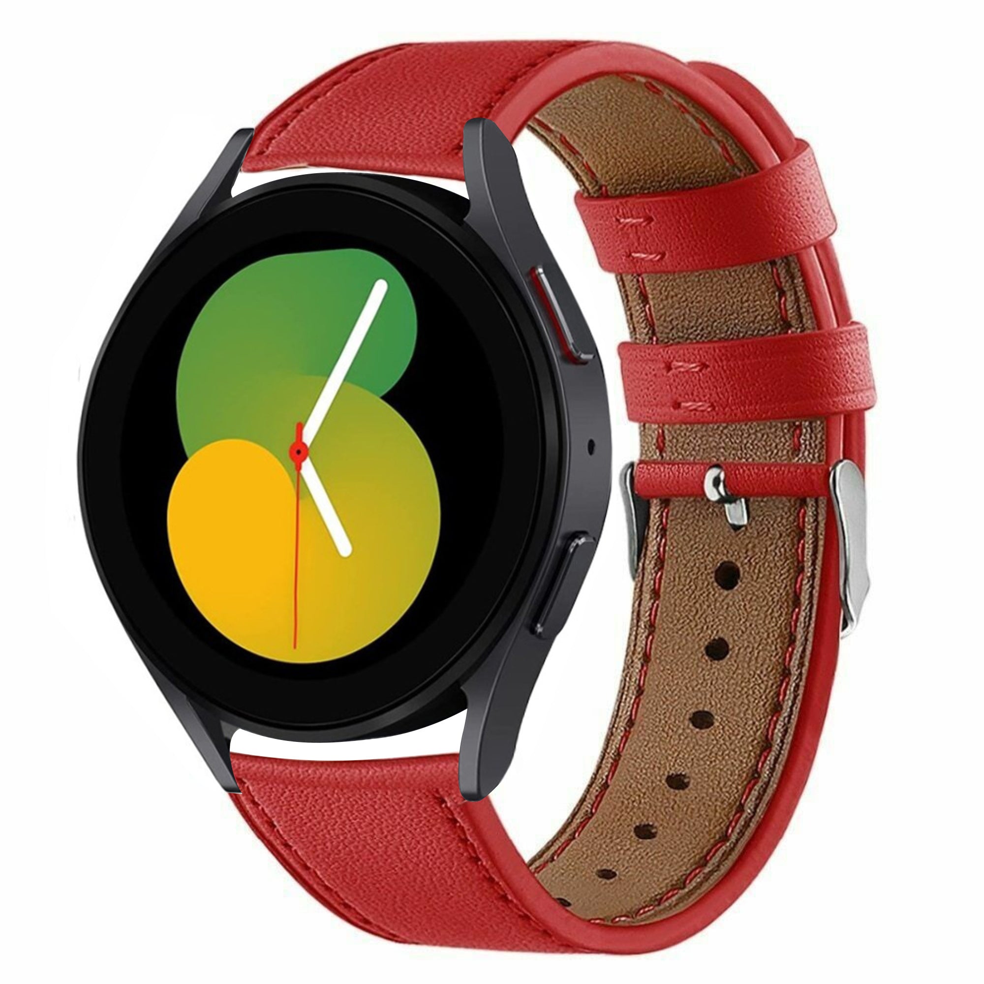 galaxy-watch-5-40mm-leren-bandje-rood