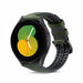 Samsung Galaxy Watch 5 40mm Silicone/Leather Strap (Green)