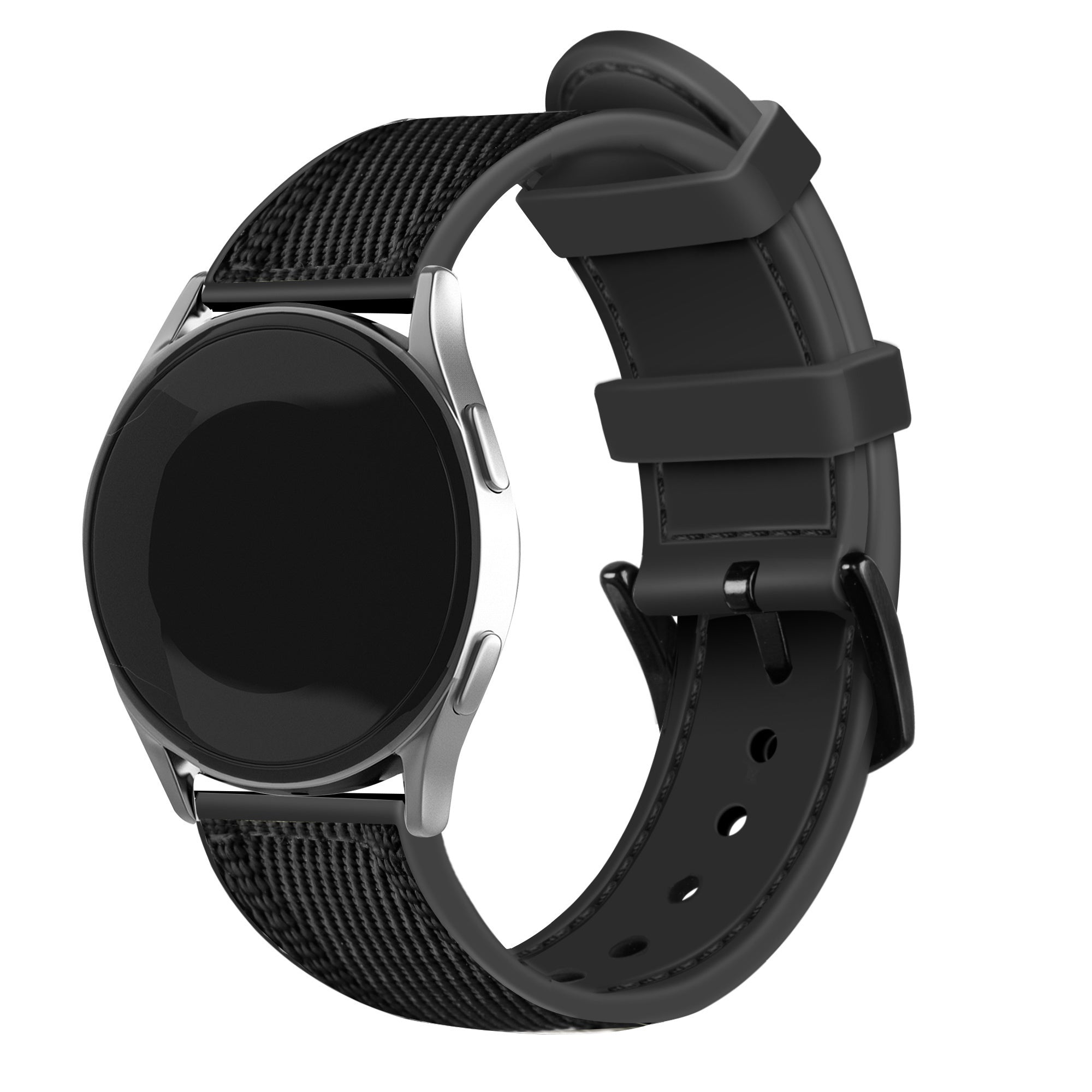 galaxy-watch-5-nylon-hybridarmband-schwarz