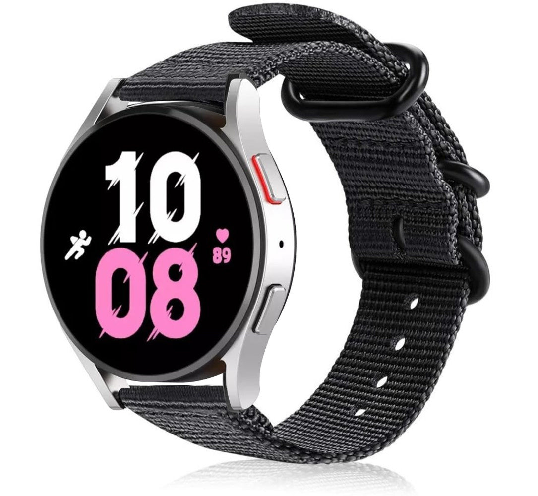 galaxy-watch-5-nylon-schnallenarmband-schwarz