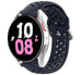 Samsung Galaxy Watch 5 - 44mm Silikonarmband mit Löchern (Dunkelblau)