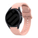 Samsung Galaxy Watch 6 Classic 43mm 'One push' Silicone Strap (Pink)