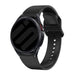 Samsung Galaxy Watch 7 - 44mm 'One Push' Silicone Strap (Black)