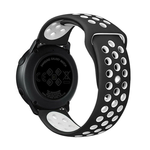 Suunto 9 Peak Pro Sportarmband (Schwarz/Weiß)