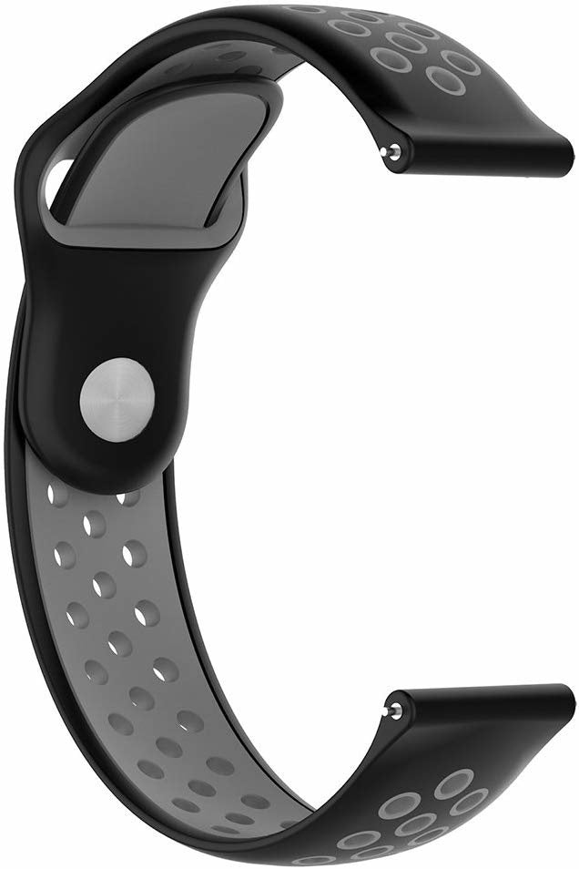 Fossil Gen 4 Explorist (HR) Sport Strap (Black/Grey)
