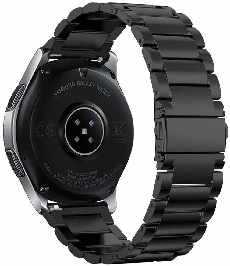 Garmin Forerunner 55 Stahlarmband (Schwarz)