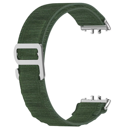 Samsung Galaxy Fit 3 Alpine Nylonarmband (Grün)