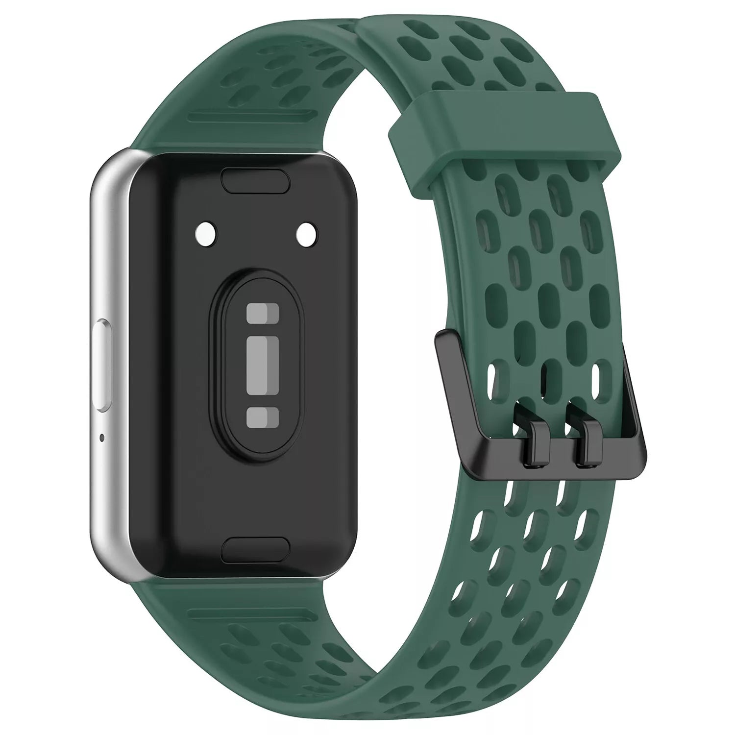 Correa silicona transpirable Samsung Galaxy Fit 3 (verde)