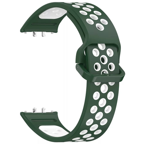 Bracelet sport Samsung Galaxy Fit 3 (vert/blanc)