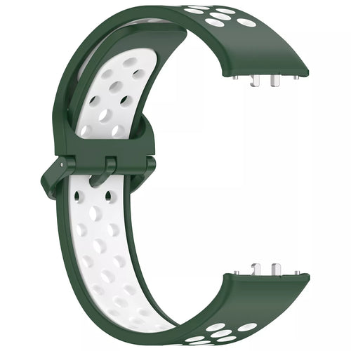 Bracelet sport Samsung Galaxy Fit 3 (vert/blanc)