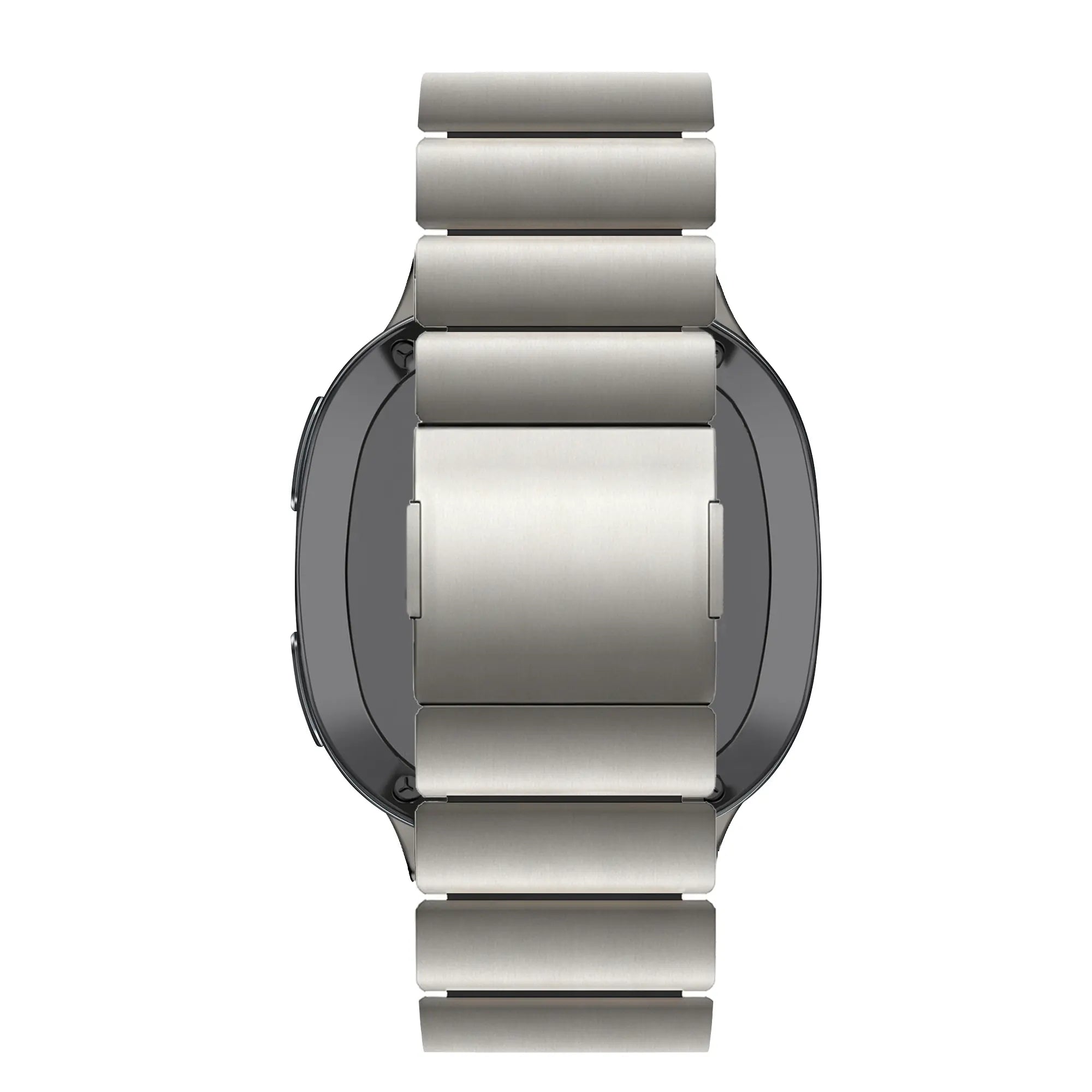 Bandz Samsung Galaxy Watch 8 Classic Titanarmband 'Hybrid' (Titan/Schwarz)