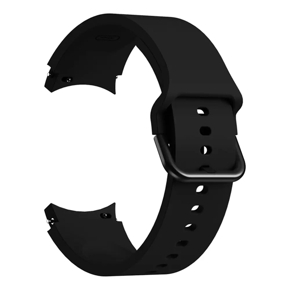 Correa silicona hebilla Samsung Galaxy Watch FE (negro)