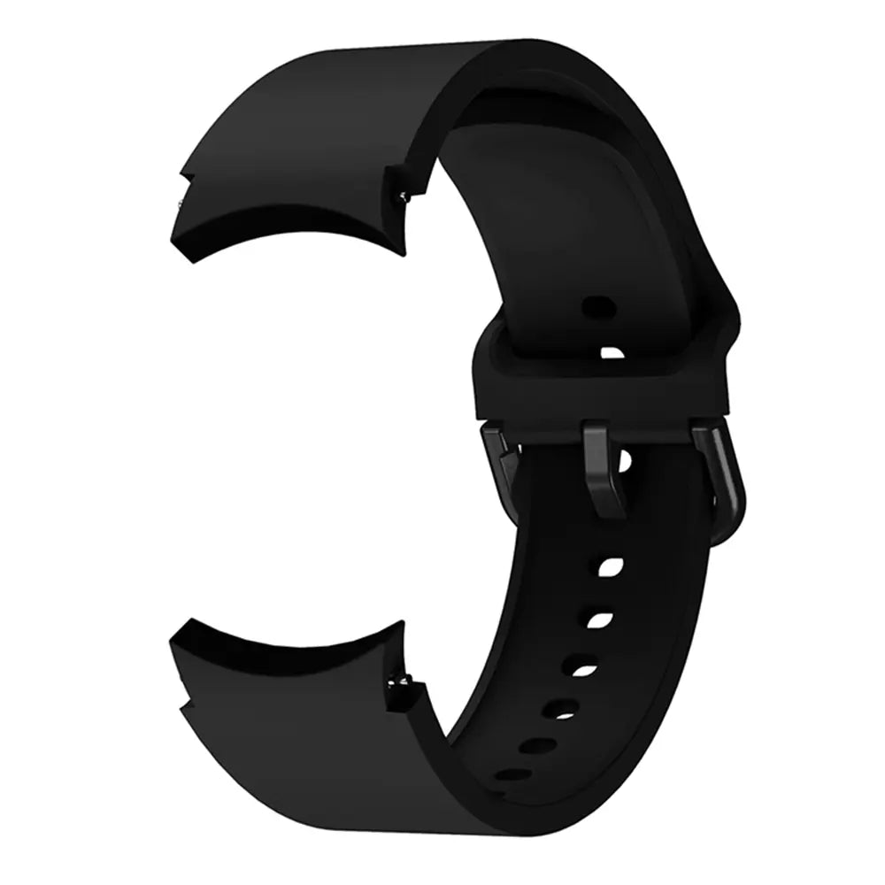 Correa silicona hebilla Samsung Galaxy Watch FE (negro)