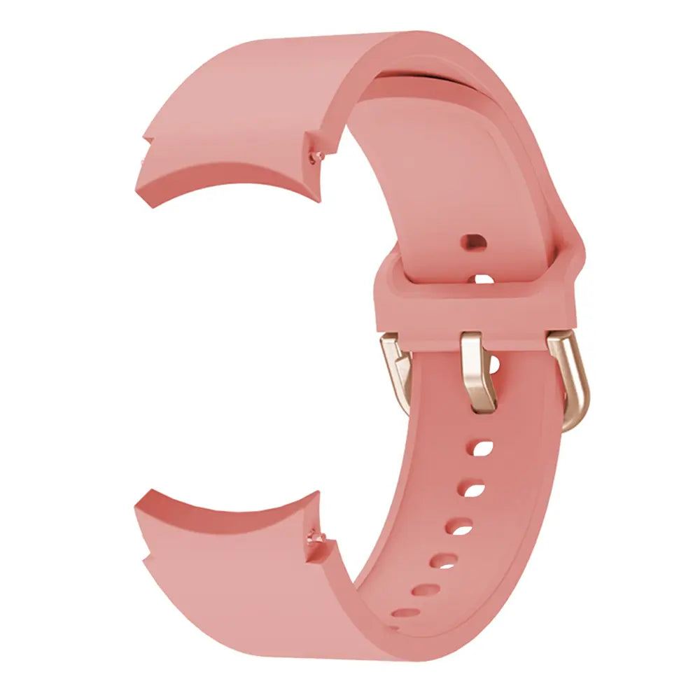 Samsung Galaxy Watch FE Buckled Silicone Strap (Pink)