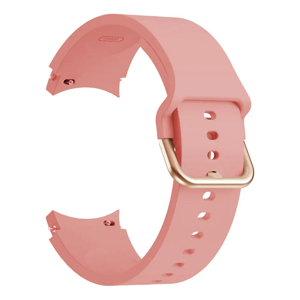 Samsung Galaxy Watch FE Buckled Silicone Strap (Pink)