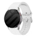 Samsung Galaxy Watch 5 Pro Buckled Silicone Strap (White)