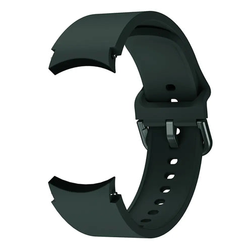 Samsung Galaxy Watch 5 - 40mm Buckled Silicone Strap (Dark Green)