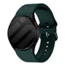 Samsung Galaxy Watch 5 - 40mm Buckled Silicone Strap (Dark Green)