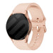Samsung Galaxy Watch 4 - 40mm Buckled Silicone Strap (Pink Sand)