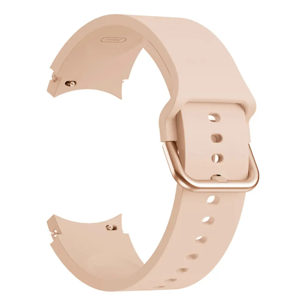 Samsung Galaxy Watch 4 - 40mm Buckled Silicone Strap (Pink Sand)