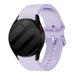 Samsung Galaxy Watch 6 - 44mm Silikon Schnallenarmband (Hell Lila)