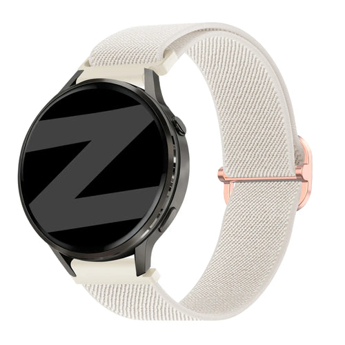 Bandz Garmin Approach S12 Elastisches Armband (Beige)