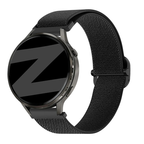 Bandz Garmin Forerunner 255s Elastic Strap (Black)