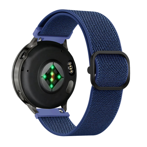 Bandz Garmin Vivoactive 5 Elastic Strap (Dark Blue)